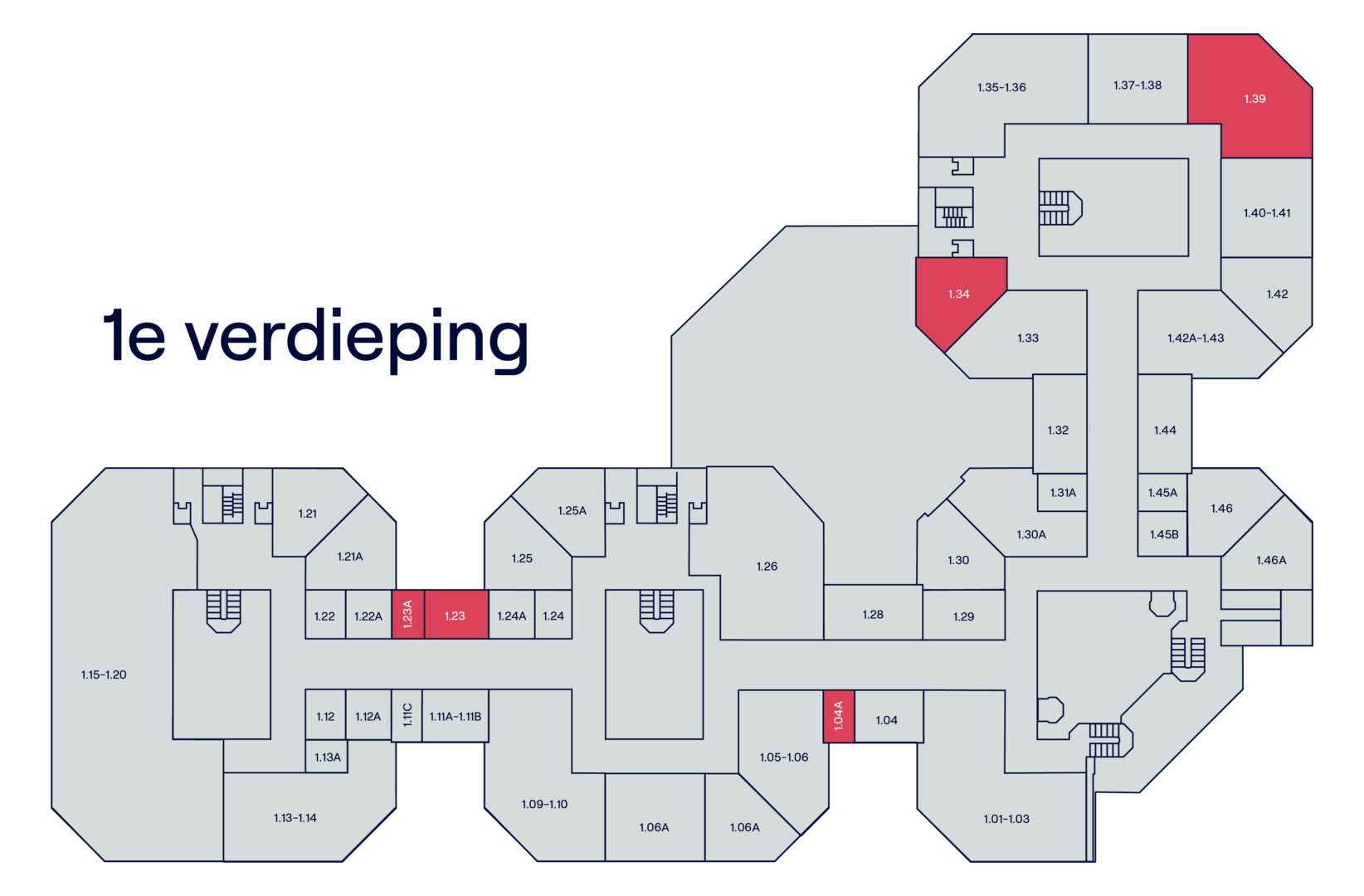 benkey-eindhoven-kaart-1e-verdieping